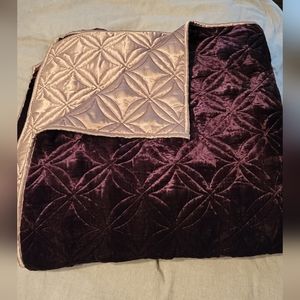 Victoria Secret Velvet/silk quilt